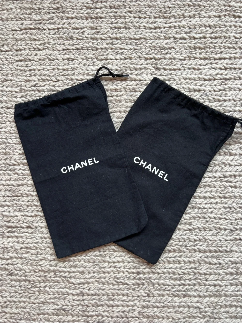CHANEL Black Pumps with Pearl Button Detail - size 36-1/2